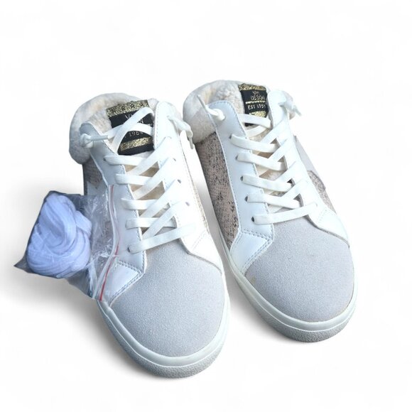 New Vintage HavanaFaux Sherpa lined slip on sneaker shoes - Picture 9 of 9